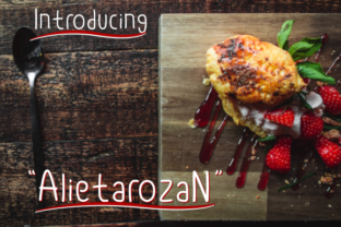 Alietarozan: The Simple, Fun Handwritten Font for Your Next Project
