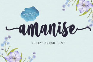 Amanise Font: A Sweet & Elegant Script for Modern Designs
