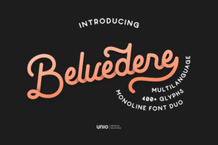 Belvedere: The Perfect Script Handwritten Font for Your Brand