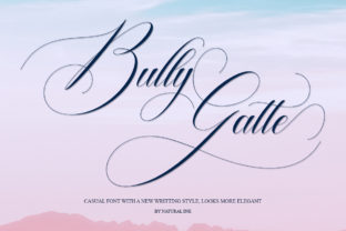 Bully Gatte Font: A Sophisticated Handwritten Script for Your Brand