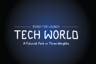 Discover Tech World: A Futuristic Serif Font for Editorial Design