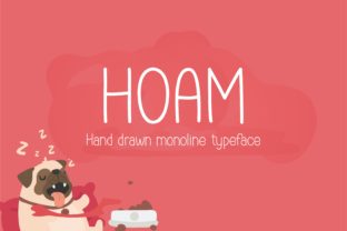 Discover the Charm of Hoam: A Handwritten Font for Creative Branding