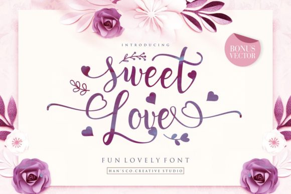 Discover the Charm of Sweet Love Font