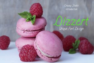 Dizzert: A Whimsical Font for Small Business Branding