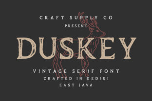 Elevate Your Brand Identity with the Duskey Serif Font