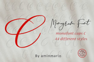 Enhance Your Brand with Monogram C Monofont Caps C
