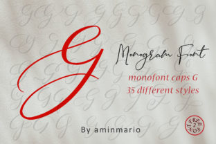 Enhance Your Brand with Monogram G Monofont Caps G