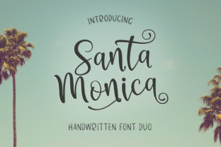 Enhance Your Brand with Santa Monica Duo Font