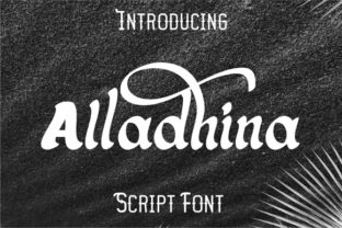 Enhance Your Craft with Alladhina Handwritten Font