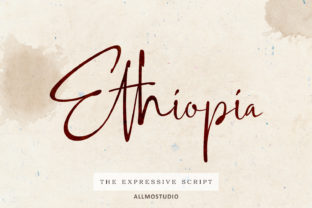 Ethiopia Font: A Light and Casual Handwritten Tool for Campaigns