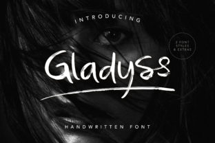 Gladyss: A Cool and Charming Handwritten Font for Creative Design