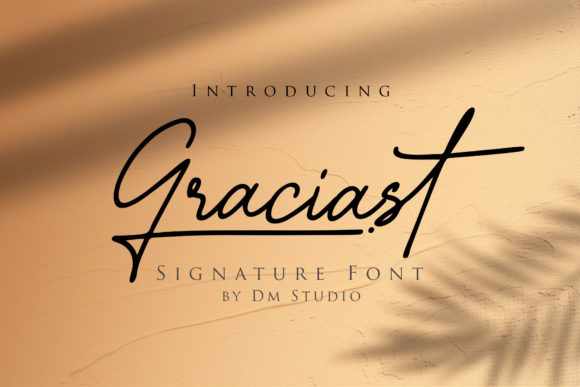 Graciast: Elevate Your Brand with Charming Script Fonts