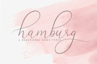Hamburg: A Beautiful Script Font for Crafters and Creators
