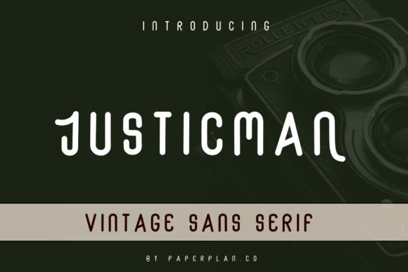 Justicman Font: A Modern Typeface for Business Branding