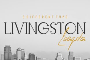 Livingston Font Trio: A Typography Toolkit for Digital Design