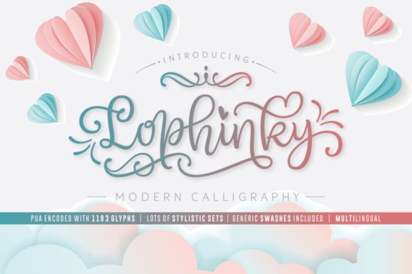 Lophinky: A Quirky Handwritten Script for Creative Campaigns