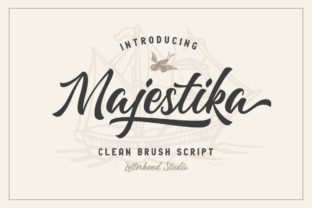 Majestika: A Modern Script Font for Elegant Business Branding