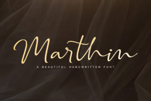 Marthin: The Perfect Handwritten Font for Creative Campaigns