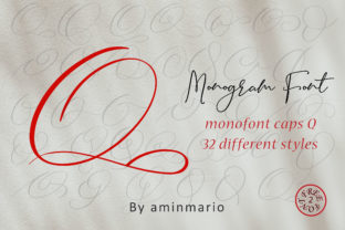 Monogram Q Monofont Caps Q: A Designer's Go-To Font