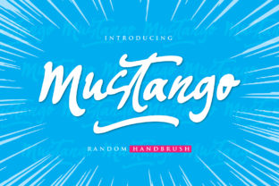 Mustango: Elevate Your Brand with a Unique Handbrush Font