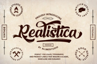 Realistica: The Vintage Script Font for Modern Digital Design