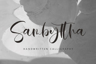 Sambyttha: A Versatile Script Handwritten Font for Creative Projects