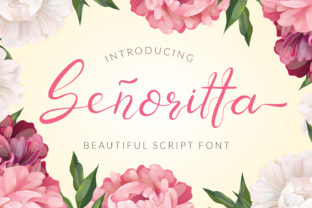 Senoritta: A Beautiful Script Font for Editorial Design