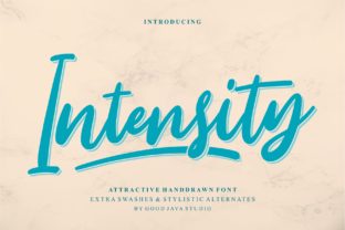 The Intensity Font: Adding Bold Character to Marketing Campaigns