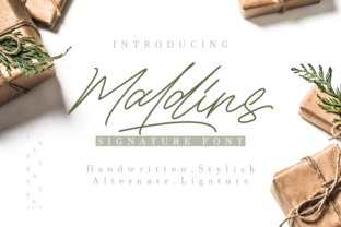 The Maldins Font for Editorial Mood and Publication Identity