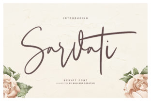 Transform Your Brand with Sarvati: A Bold Handwritten Font